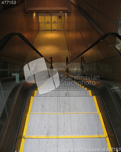 Image of escalator