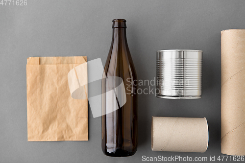 Image of different kind of household waste