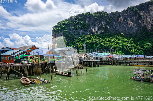 Image of Koh Panyi fishing village, Phang Nga Bay, Thailand