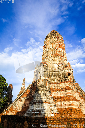 Image of Wat Chaiwatthanaram temple, Ayutthaya, Thailand