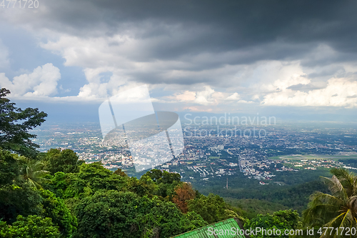 Image of Chiang Mai, mountains and jungle landscape, Thailand