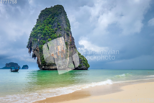 Image of Phra Nang Beach in Krabi, Thailand