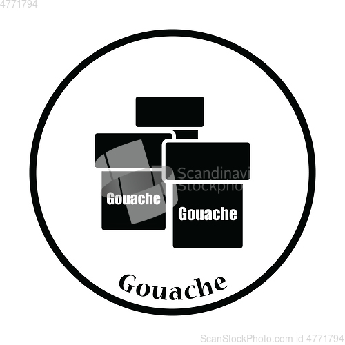 Image of Gouache can icon