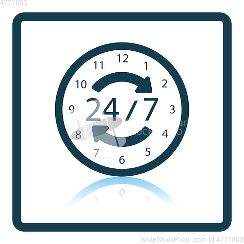 Image of 24 hour icon