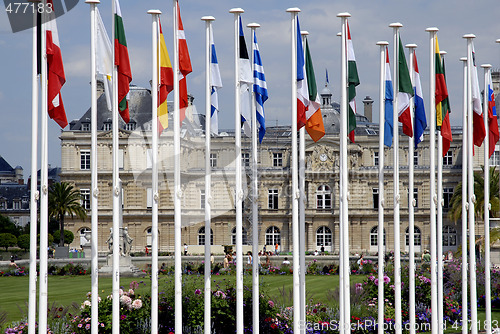 Image of Luxembourg garden,Paris, France