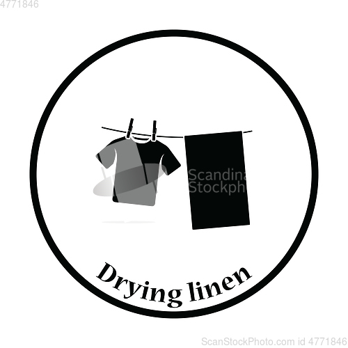 Image of Drying linen icon