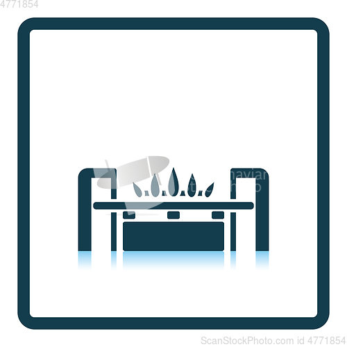 Image of Gas burner icon