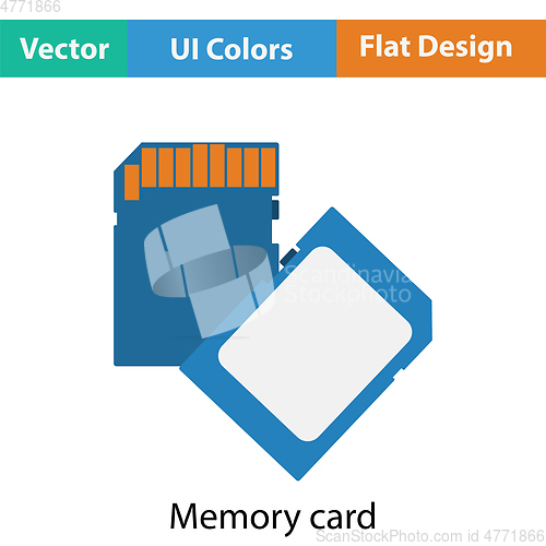 Image of Memory card icon