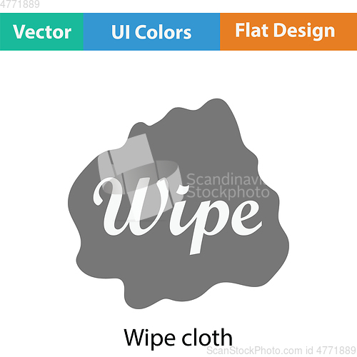 Image of Wipe cloth icon