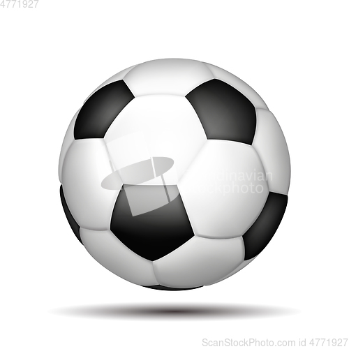 Image of Soccer ball isolated on white