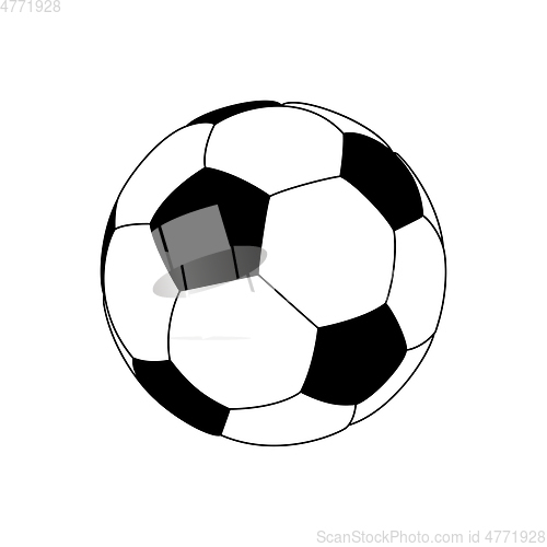 Image of Soccer ball icon.