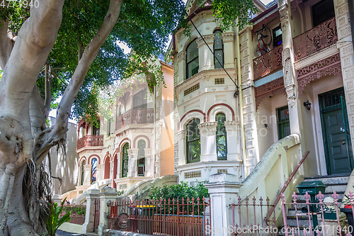 Image of a typical terrace house in Sydney Australia