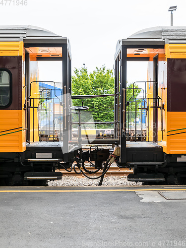 Image of railway station of Dunedin south New Zealand