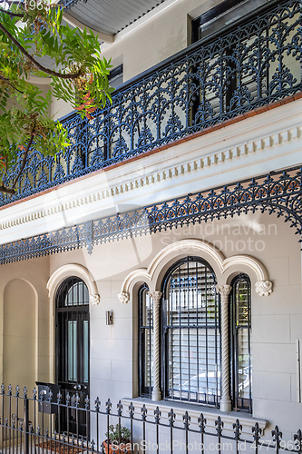 Image of a typical terrace house in Sydney Australia