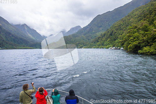 Image of Doubtful Sound Fiordland National Park New Zealand