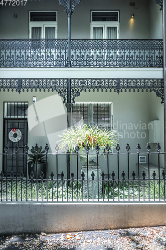 Image of a typical terrace house in Sydney Australia