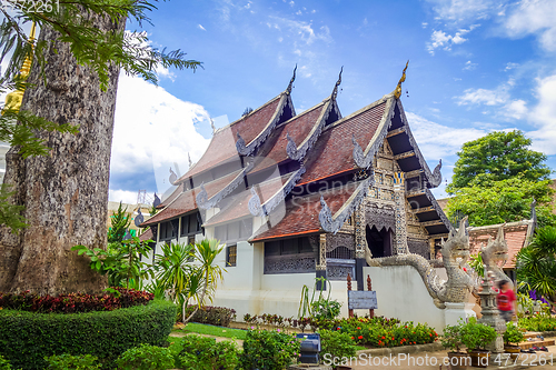 Image of Wat Phra Singh temple buildings, Chiang Mai, Thailand