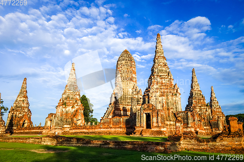 Image of Wat Chaiwatthanaram temple, Ayutthaya, Thailand