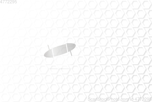 Image of Abstract white geometric pattern background