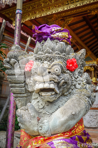 Image of Statue in Puri Saren Palace, Ubud, Bali, Indonesia