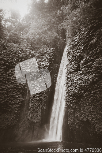 Image of Red Coral Waterfall, Munduk, Bali, Indonesia