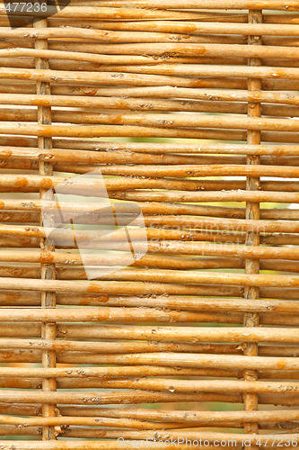 Image of Wattle-fence texture