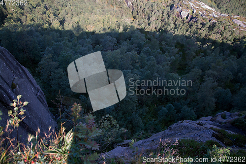 Image of Way to the Preikestolen, Rogaland, Norway