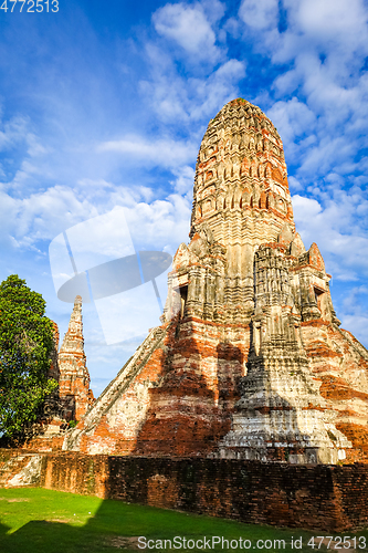 Image of Wat Chaiwatthanaram temple, Ayutthaya, Thailand