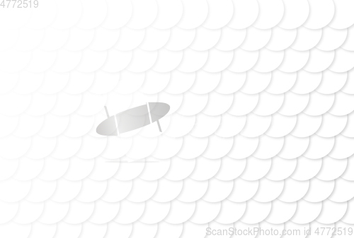 Image of Abstract white geometric pattern background