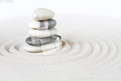 Image of Zen japanese garden background