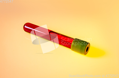 Image of Blood test tube