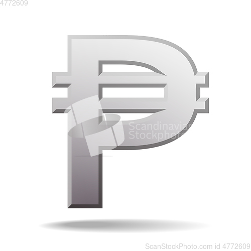 Image of Philippine peso currency symbol