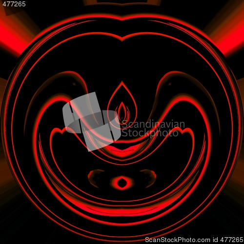 Image of Abstract 3d background