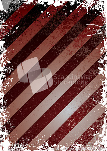 Image of grunge warning