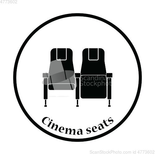 Image of Cinema seats icon