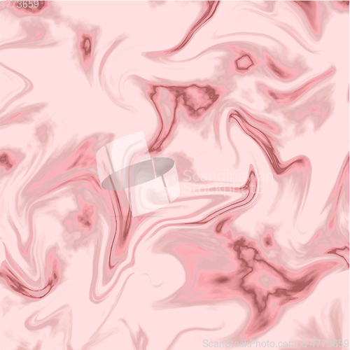 Image of Abstract liquid pink marble effect background