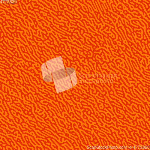 Image of Modern  abstract geometric orange background