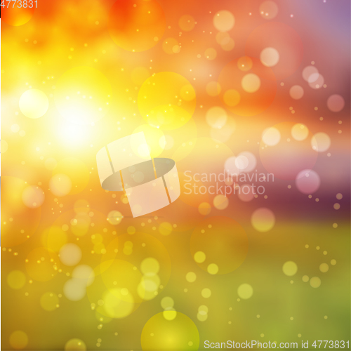 Image of Amazing bokeh abstract background