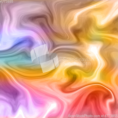 Image of Modern colorful liquid waves.  Art design.