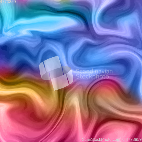 Image of Modern colorful liquid waves.  Art design.