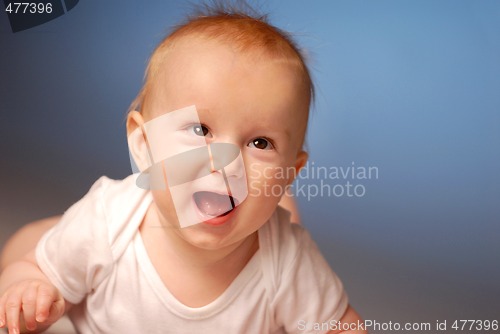 Image of A happy laughing little boy