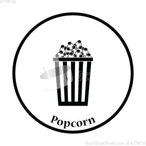 Image of Cinema popcorn icon