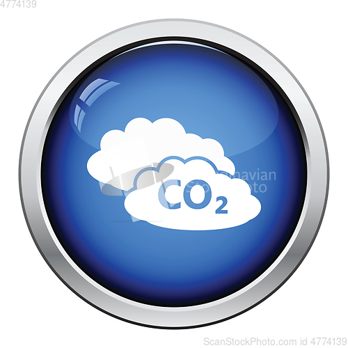 Image of CO2 cloud icon