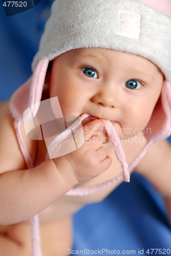 Image of Baby in hat