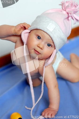Image of Baby in hat