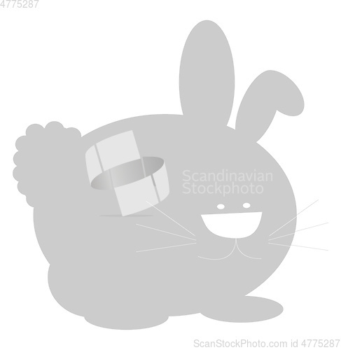 Image of Bunny vector color illustration.