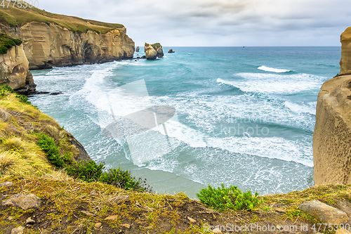 Image of Tunnel Beach New Zealand