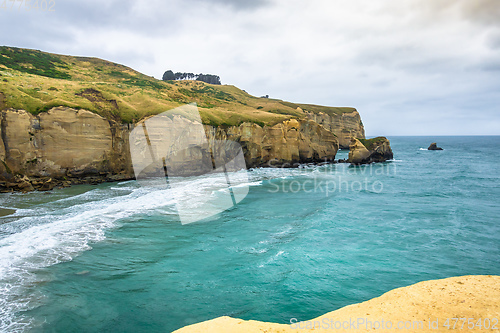 Image of Tunnel Beach New Zealand