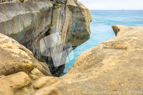 Image of Tunnel Beach New Zealand