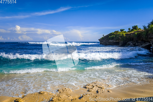 Image of Dream beach, Nusa Lembongan island, Bali, Indonesia